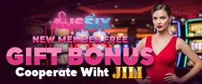 Aussix new member gift bonus with JILI